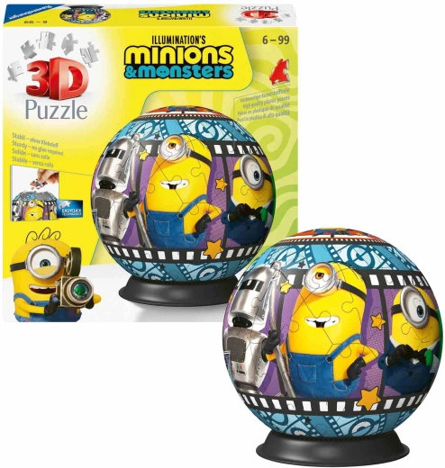Dėlionės kamuolys „Mimoni 3“