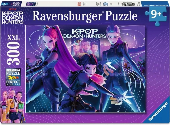Ravensburger puzzle K-pop: Demon Hunters – Rumi, Mira and Zoey (300 pieces)