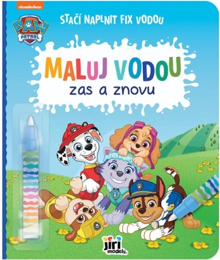 Knygelė „Spalvink vandeniu“ – „Tlapková patrola“