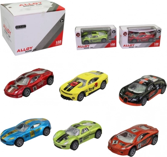 Lenktyninio automobilio modelis 8 cm