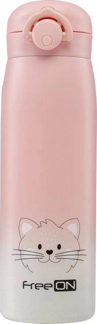 Termosas FreeON rožinis 480 ml