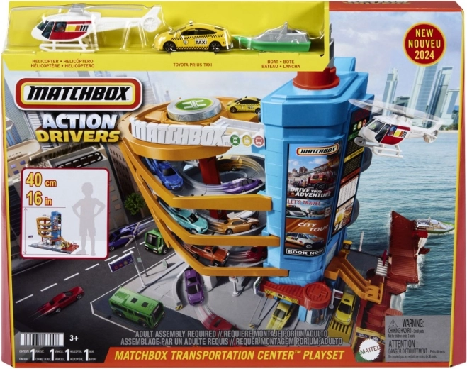 Matchbox Veiksmo vairuotojai Transporto centras
