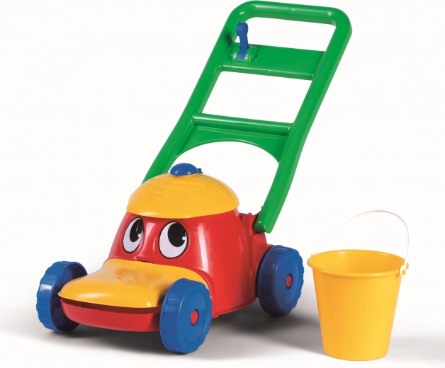Smagi plastikinė žoliapjovė vaikams