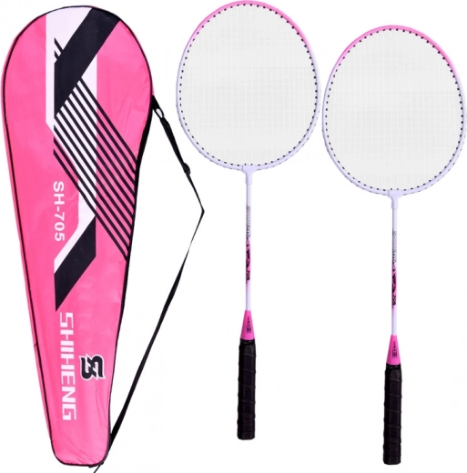 Lightweight Badminton Racket Set with Case
