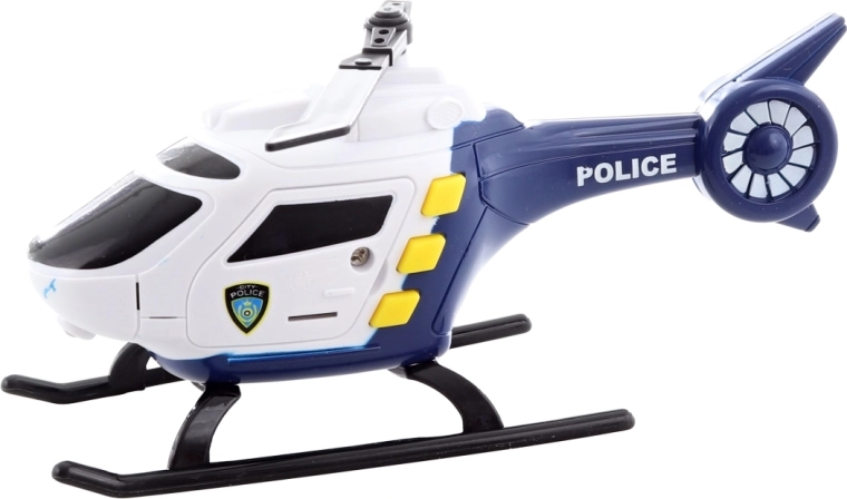 Police helicopter included in the set