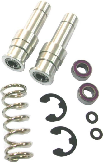 Aliumininis servo velenas su rutuliniais guoliais as-1, 2 vnt.