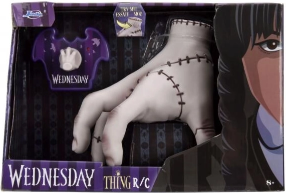 Wednesday RC Thing Hand 16 cm – remote-controlled figure by Jada Toys