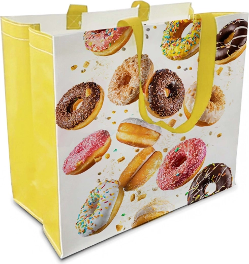 Pirkinių krepšys Donuts 43 × 37 × 21,5 cm