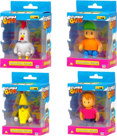 Mini veiksmo figūrėlė Stumble Guys (siurprizas) – 1 vnt.