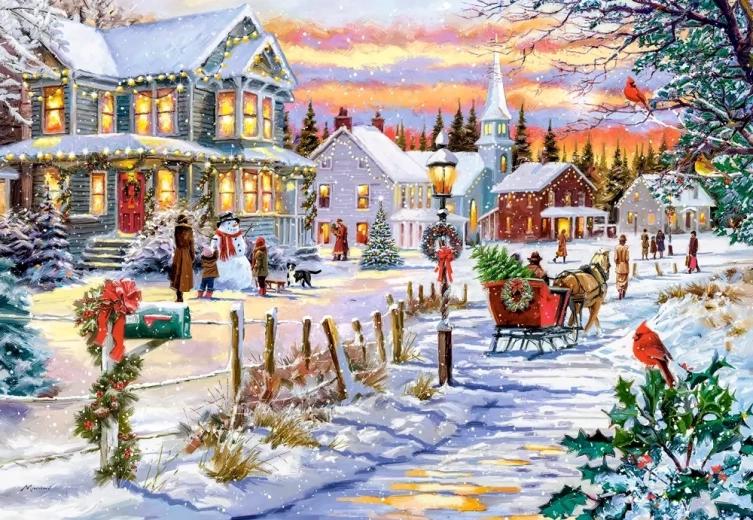 Castorland Puzzle Christmas Tree 1000 Pieces