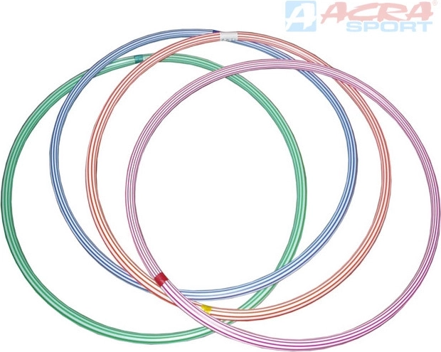 ACRA gimnastikos lankas (hula hoop) 60 cm vaikams – 1 vnt.