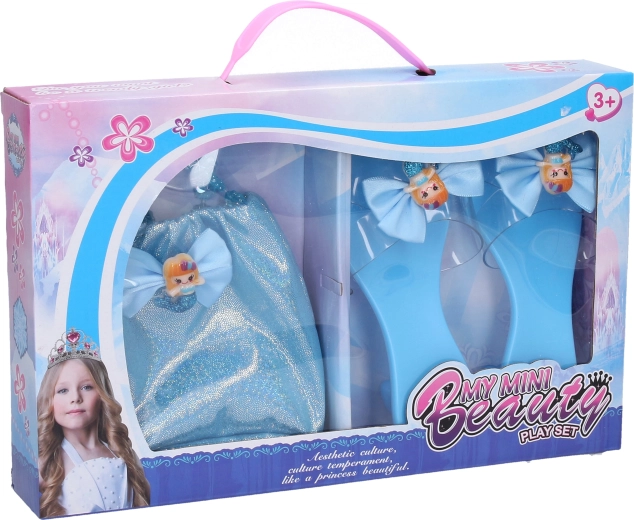 Blue Princess Slippers