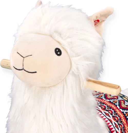 Soft plush alpaca