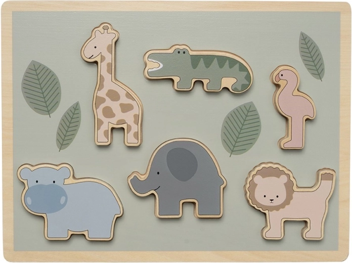 Jabadabado Safari insert puzzle
