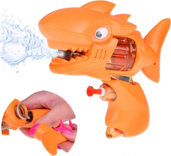 Pocket Water Gun - Orange Shark