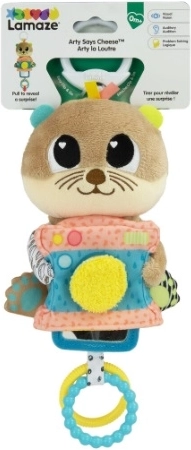 Lamaze Arty Otter Hanging Sensory Plush Toy