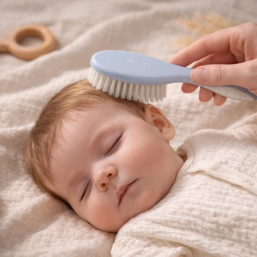 Gentle bristles suitable for sensitive skin
