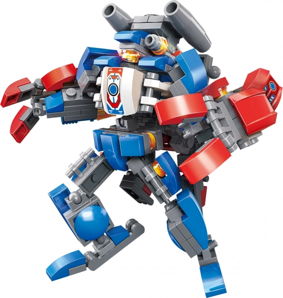 Qman mechaCorps blast fighter 2v1 konstruktorius