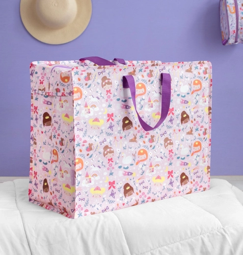 A Little Lovely Company XL storage bag - princesses