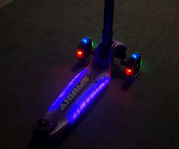 LED lights for visibility and style