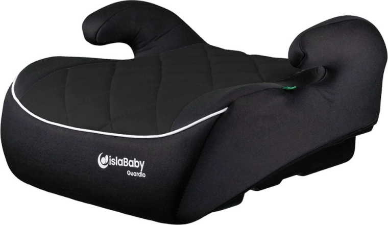 Automobilinis paaukštinimas IslaBaby Guardio vaikams 125–150 cm, juodas