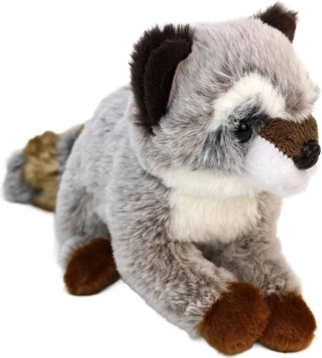 SuperSoft plush raccoon 24 cm lying down - 1 piece