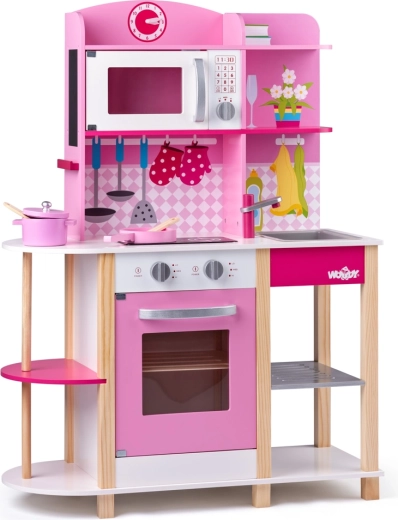 Wooden Kids’ Kitchen Island Trendy