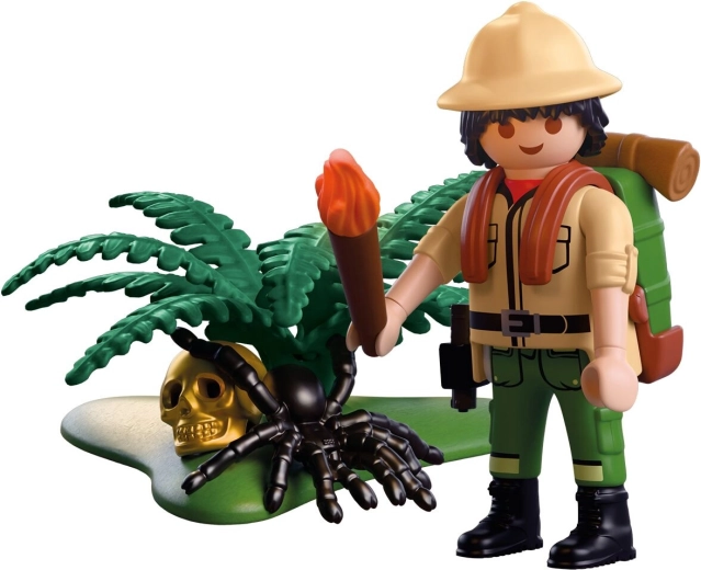 Mysterious jungle scene