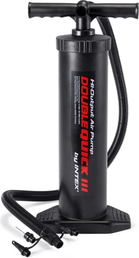 Rankinė dvigubo veikimo pompa 48 cm INTEX Double Quick III