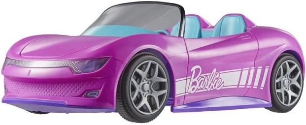 Hot Wheels RC Barbie rožinis kabrioletas su nuotoliniu valdymu