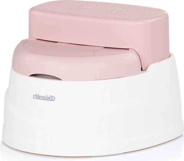 2-in-1: potty and stable step stool