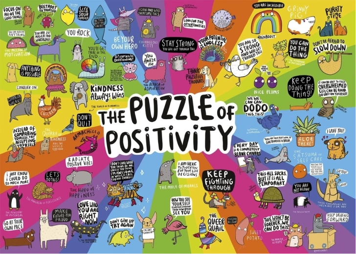 GIBSONS Positive Thinking Puzzle 1000 pieces