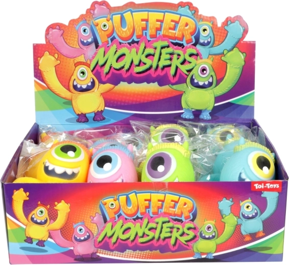 Cheerful monster design