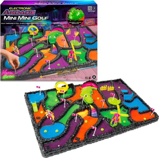 Elektroninis arkadinis mini golfas „Neon“