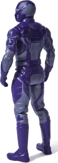 Detalūs sci‑fi šarvai su „U“ emblėma