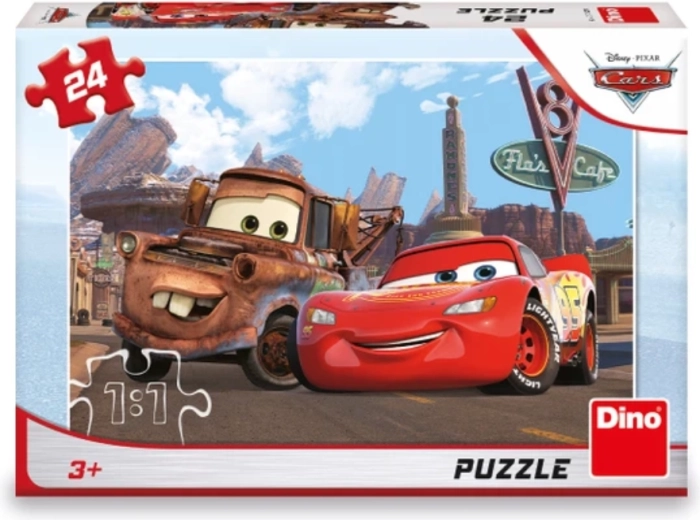 Dino puzzle Cars in the City – 24 pieces