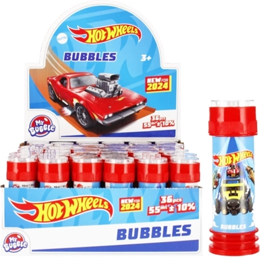 Bubble Blower HOT WHEELS 55 ml