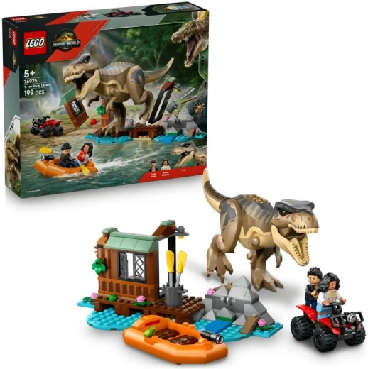 LEGO® Jurassic World 76975 T-reksas ir pabėgimas upe