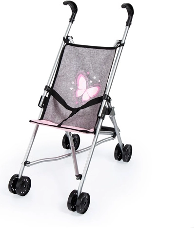 Bayer lėlių vežimėlis „Buggy“, pilkas