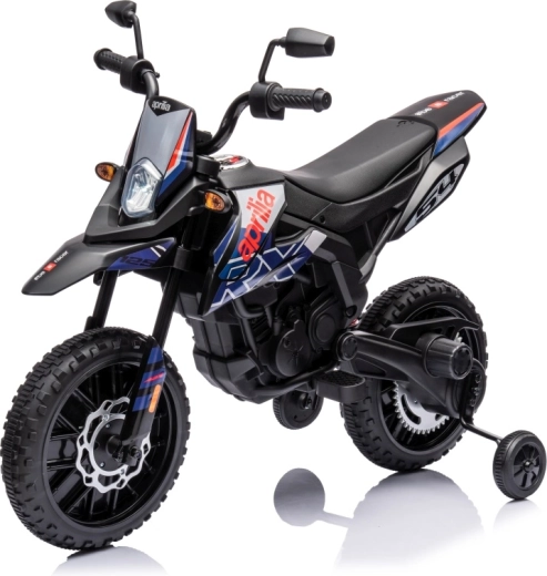 Kids' electric motorcycle APRILIA RX blue
