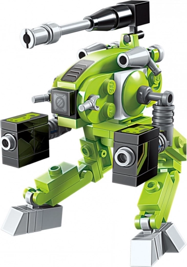 Veiksmo robotas su patranka
