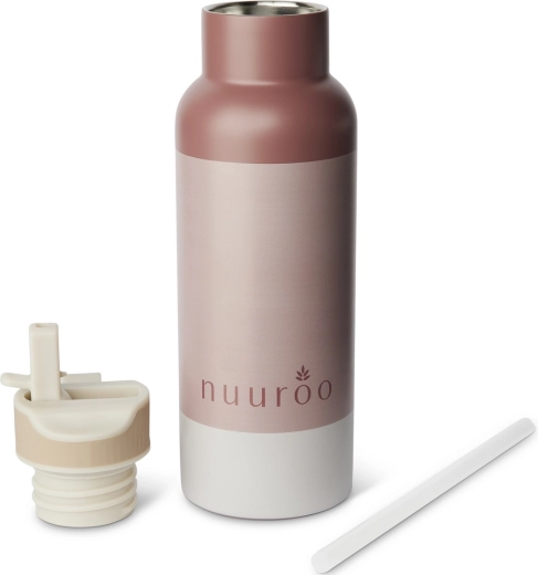 NuuRoo Conrad nerūdijančio plieno buteliukas 500 ml rožinis mix - 1 vnt.