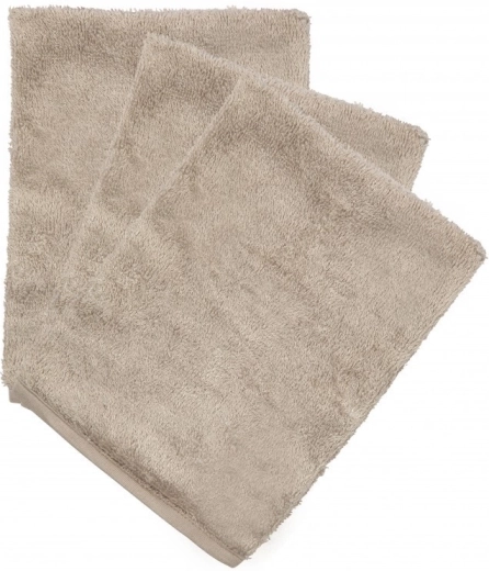 Timboo washcloths Feather Grey (3 pcs)