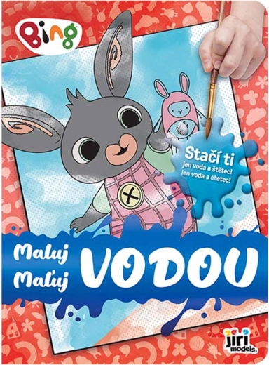 Dažymas vandeniu BING – stebuklingi spalvinimo lapai