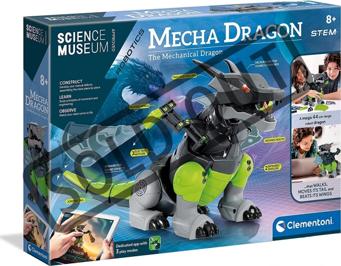 Clementoni science & play robotics: mecha dragon – interaktyvus robotinis drakonas