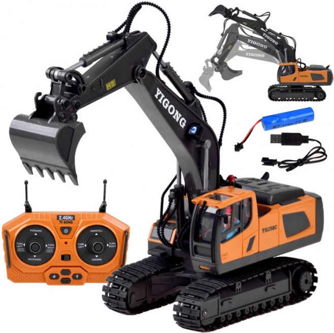 RC tracked excavator with remote control 2.4 GHz
