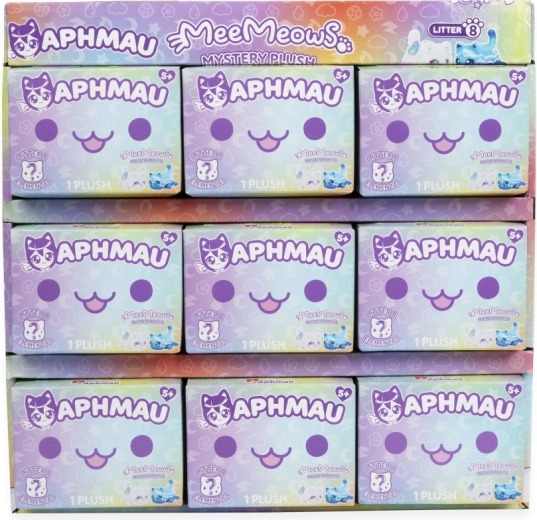 Aphmau MeeMeows „mystery“ pliušinis žaislas – elementinė staigmena