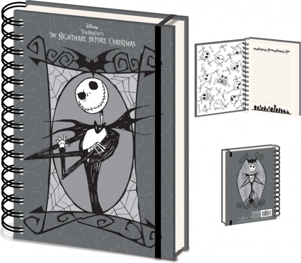 Spiral Notebook Nightmare Before Christmas