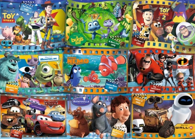 Ravensburger dėlionė Disney Pixar filmai 1000 dalių