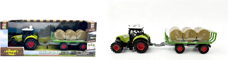 PLEJO sound tractor with trailer